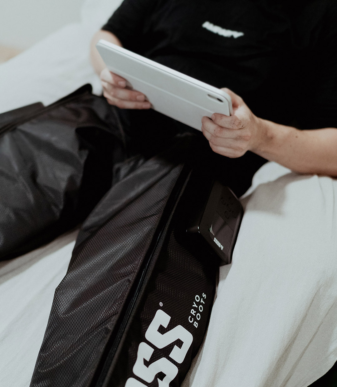 Imagen de botas de compresión.